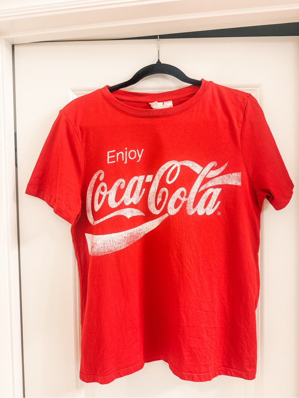 Coca Cola Women's Red Logo Tee - H&M